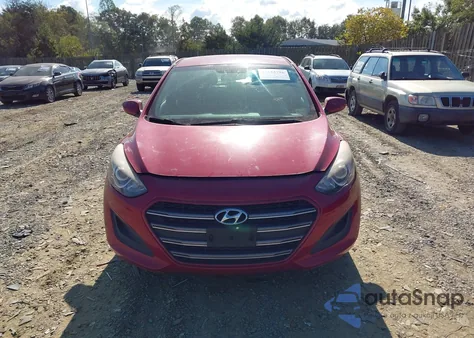 2016 Hyundai Elantra Gt from USA, damaged, VIN KMHD35LH5GU251375